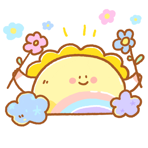 Happy Rainbow Sticker