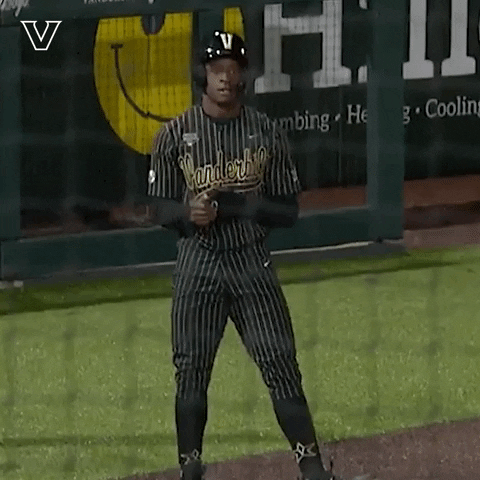 College World Series Hello GIF by Vanderbilt Athletics