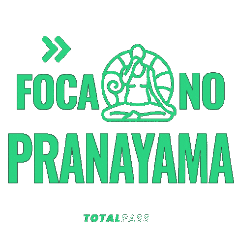 Yoga Mindfulness Sticker by TotalPass Oficial
