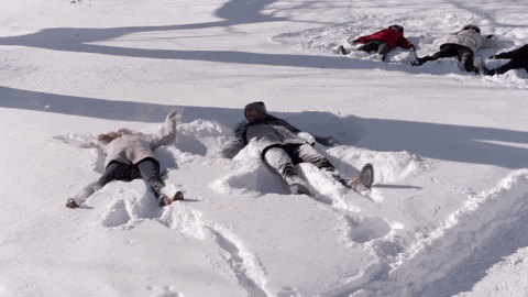 Winter Love Story Snow GIF by Hallmark Channel - Find & Share on GIPHY