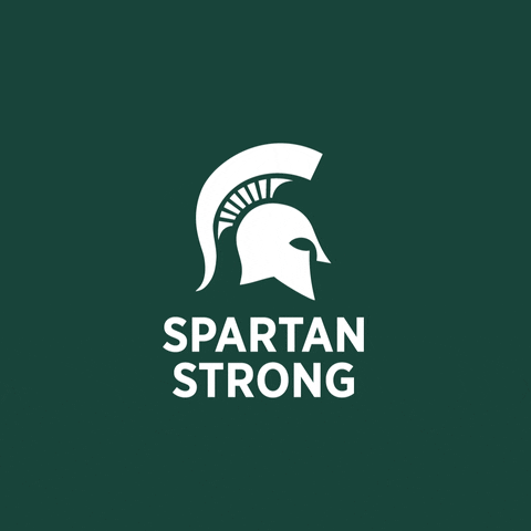 Go Green Michigan State GIF by MSU Student Life & Engagement