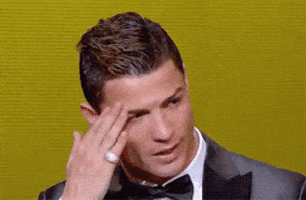 Weep Cristiano Ronaldo GIF