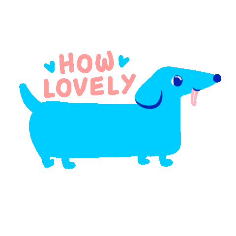 Dog Love Sticker by Tombik Studio