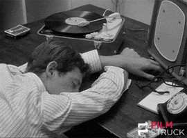 black and white sleeping GIF by FilmStruck