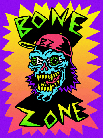 Skull Deadman GIF by Russell Taysom