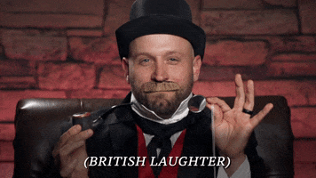 British Laughter GIF by BabylonBee