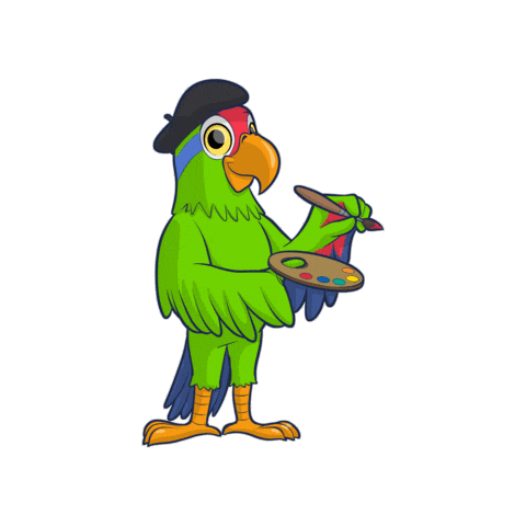 Parrot Rec Sticker by Santa Ana Parks