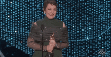 olivia colman laughing GIF by The Academy Awards