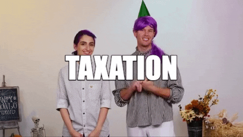 taxes taxation GIF by evite jobs