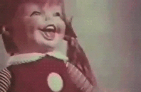 Doll Laughing GIF - Find & Share on GIPHY