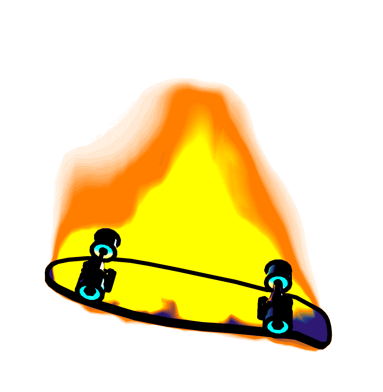 Fire Jump Sticker for iOS & Android | GIPHY