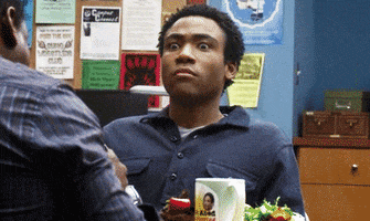 Shocked Donald Glover GIF