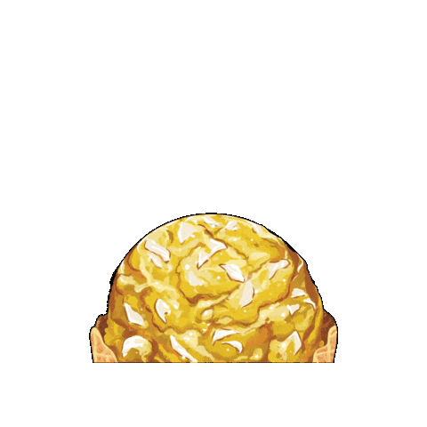 Icecream Saffron Sticker by Demetres