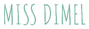 MISS DIMEL Sticker