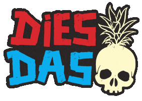 Dies Das Ananas Sticker by Hipster of Doom