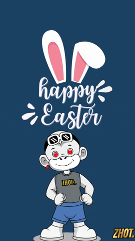 Easter Bunny GIF by Zhot