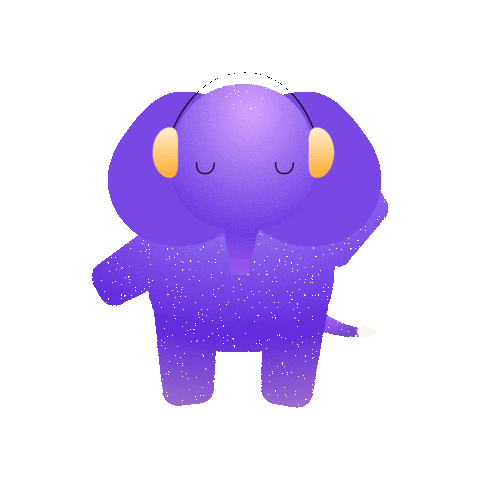 Meditation Listening Sticker by Kokkiri