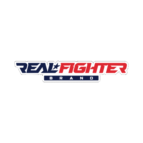 Real Fighter Brand Sticker