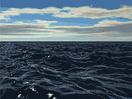 3d waves GIF
