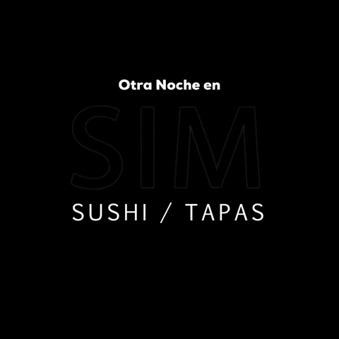 Simsushi sim sim sushi sushi and tapas otra noche en sim GIF