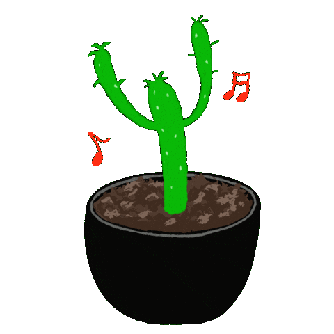 Dance Plant Sticker