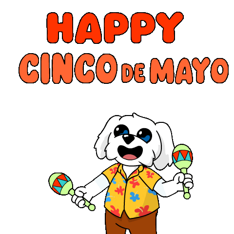 Happy Cinco Spanish Sticker by BoDoggos
