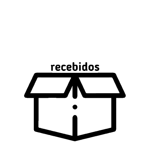 Unboxing Recebidos Sticker by mamu. Comunicacao