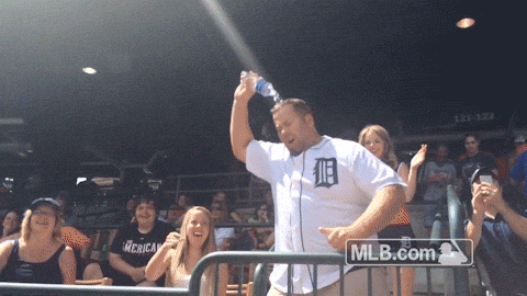 Excited Major League Baseball GIF by Detroit Tigers - Find & Share on GIPHY