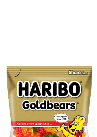 Happy Gummi Bears Sticker by HARIBO