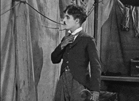 Nervous Charlie Chaplin GIF by Altitude Films