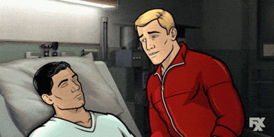 Barry Kiss GIF by Archer