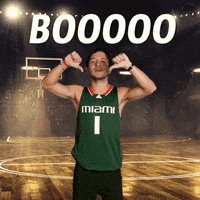 Get Out Of Here Miami Hurricanes GIF by Basketball Madness