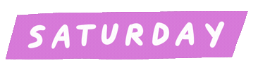 Day Weekend Sticker by Nina Cosford