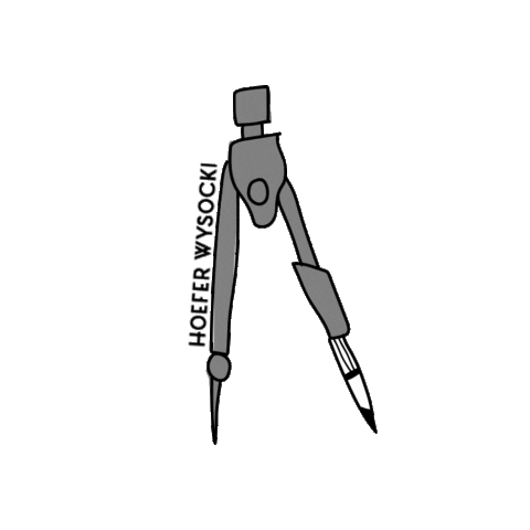 Hoefer Wysocki Architecture Sticker