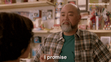 I Promise GIF by Kim's Convenience's Convenience