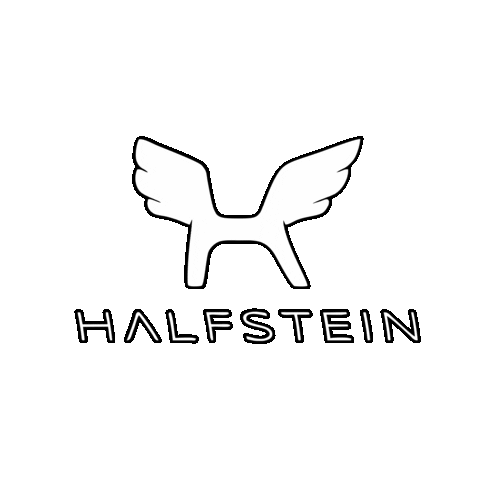 Halfstein Sticker