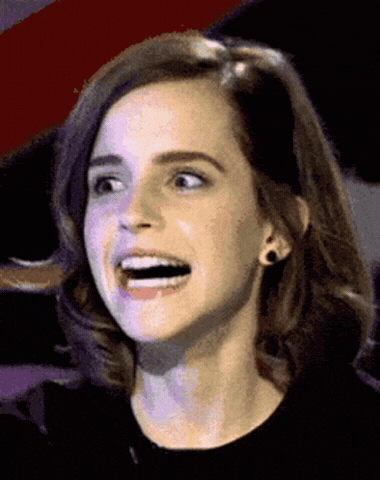 Nervous Emma Watson GIF by the innernette