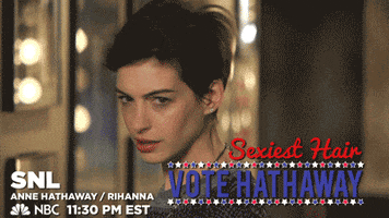 anne hathaway snl GIF by Saturday Night Live