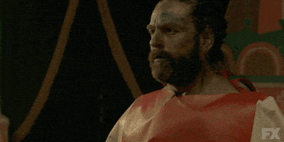 zach galifianakis fall GIF by BasketsFX