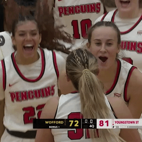 Happy Youngstown State University GIF by Horizon League