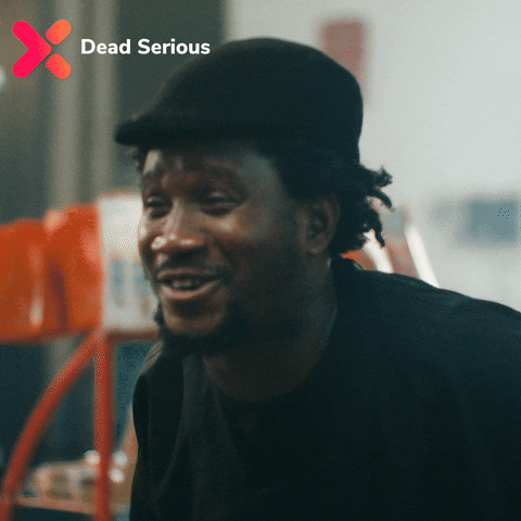 Dead Serious Laugh GIF by Showmax