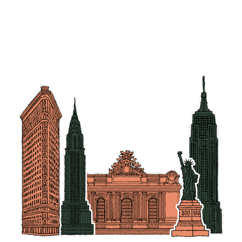 Nyc Sticker by Bagel Market