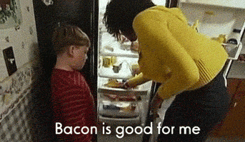 bacon mum GIF
