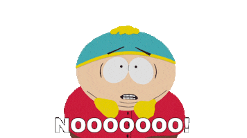 Eric Cartman No Sticker by South Park