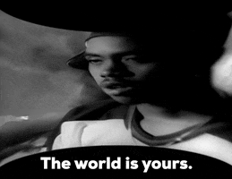 The World Is Yours GIF by Nas