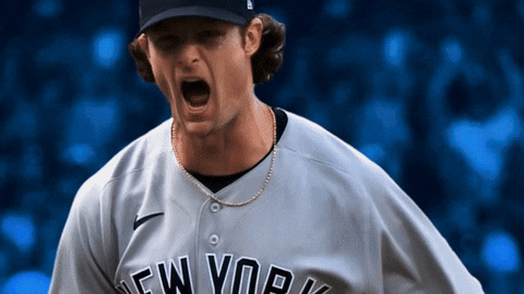 Yelling Gerrit Cole GIF by YES Network - Find & Share on GIPHY