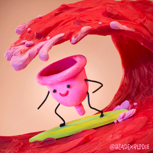 Stop Motion Surf GIF by Headexplodie - Find & Share on GIPHY