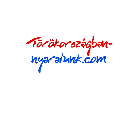 Törökországban Nyaralunk Sticker