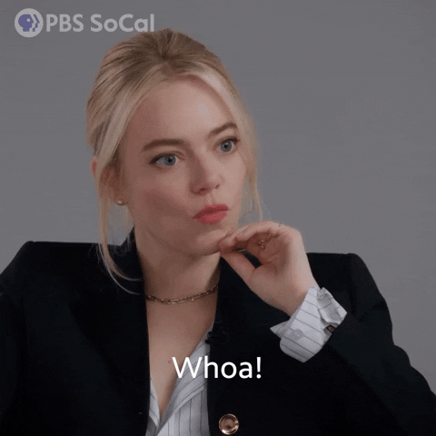Are You Serious Emma Stone GIF by PBS SoCal