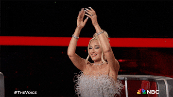 Gwen Stefani Applause GIF by The Voice